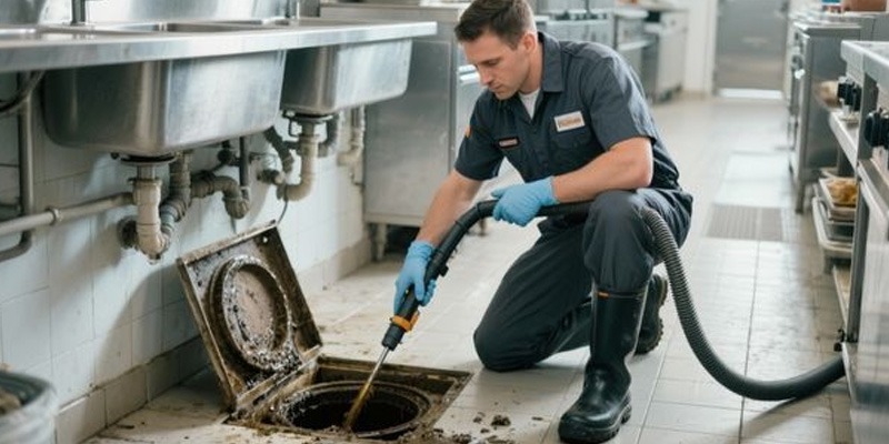 Clean Drains and Grease Traps
