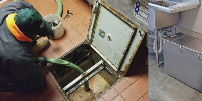Grease trap supply and proper waste removal